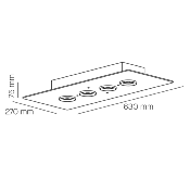 Plafón Equal 63 C.   ref.6709